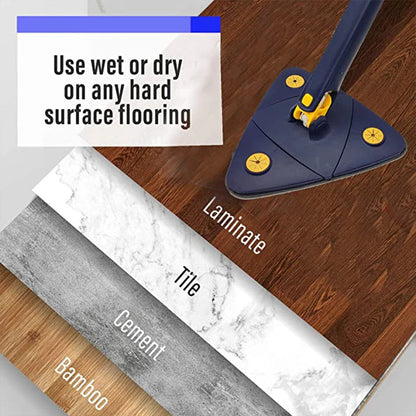 Mop trójkątny teleskopowy 360° 